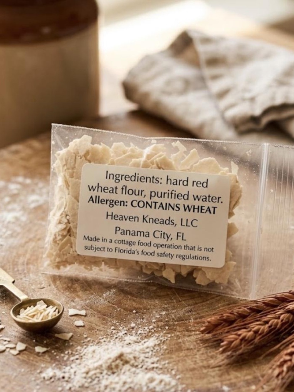 Dehydrated Sourdough Starter 10G | Ready To Activate | Wild Yeast